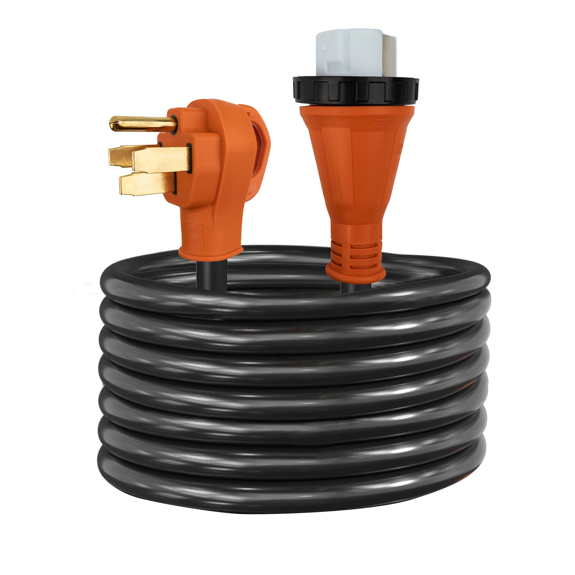 Power Sentry Detachable RV Cord — 25ft., 50 Amps, Model# GLRVDC5025